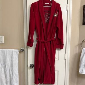 Red Embroidered Robe